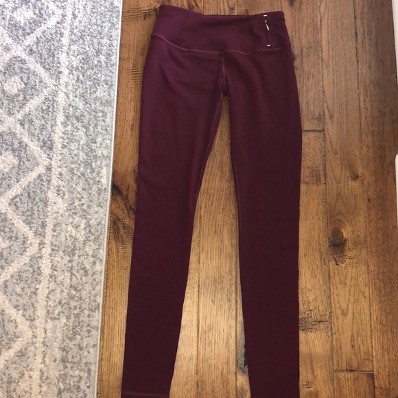 Calia brand by Carrie Underwood burgundy leggings - Picture 1 of 2